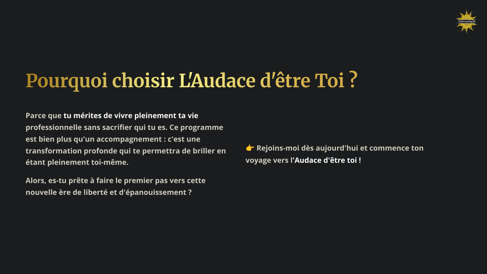 14 pourquoi choisir laudace detre toi 1